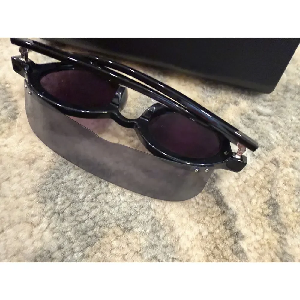 Mini Rodini Visor Sunglasses Kids Age 3-7 Black NIB NEW
